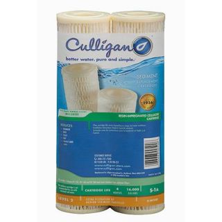 Culligan S1A Level 2 Extra Filtration Sediment Replacement Cartridge, 2pk