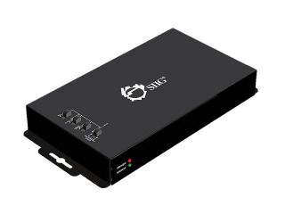 SIIG 1x4 HDMI CAT5e Distribution Amplifier with Local Loop Out and 3D Support CE H21211 S1