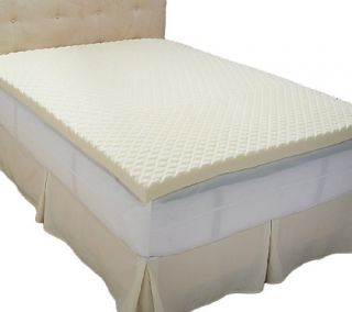 PedicSolutions 3 Memory Foam Cal King Topper with SMT Comfort Zones —