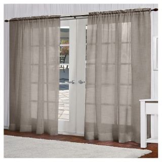 Exclusive Home Belgian Curtain Panels   Set of 2 Panels