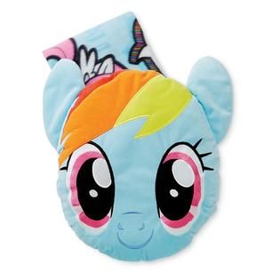 Hasbro My Little Pony Big Face Pillow with Throw   Home   Bed & Bath