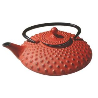 Old Dutch 26 oz. Red Cast Iron Amity Teapot 047RD