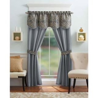 Better Homes and Gardens Medallion 5 Piece Curtain Panel Set