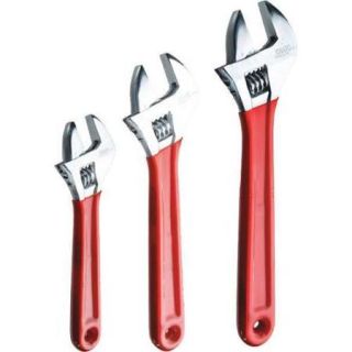 Jonard Tools 6", 8", 10", Adjustable Wrench Set, Alloy Steel, AW 6810