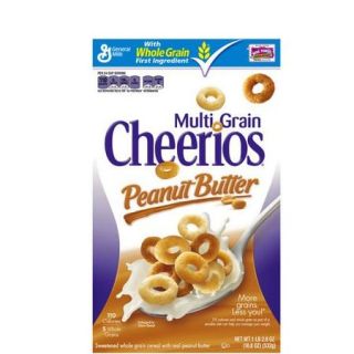 Peanut Butter Multi Grain Cheerios? Cereal 18.8 oz. Box