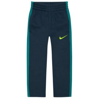 Nike N45 Core Fleece Pants   Boys Toddler   Casual   Clothing   Squadron Blue/Radiant Emerald/Volt