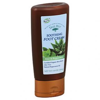 Tree Hut Foot Cream, Soothing, Aloe & Peppermint, 5.8 oz (164 g)