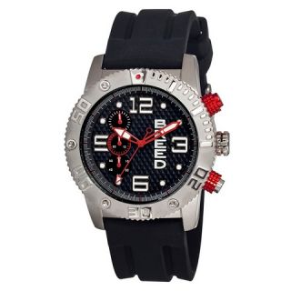 Mens Breed Grand Prix Watch with Silicone Strap