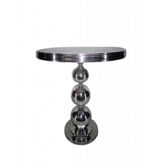 Christopher Knight Home Aluminum Pedestal Metal Accent Table