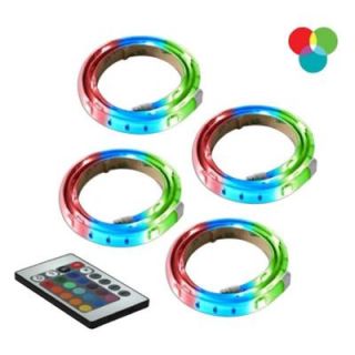 BAZZ RGB LED Strip Light (4 Pack) JUL60RM4