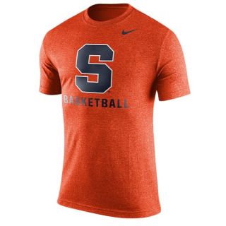 Nike College Big Logo Basketball T Shirt   Mens   Basketball   Clothing   Syracuse Orange   Orange Heather