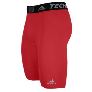 adidas Techfit Base 9 Compression Shorts   Mens   Training   Clothing   University Red