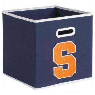 College STOREITS Syracuse University 10 1/2 in. W x 10 1/2 in. H x 11 in. D Navy Fabric Storage Drawer 11058 000CSYU