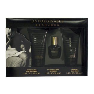Unforgiveable by Sean John For Men. Set Eau De Toilette Spray 2.5 Oz