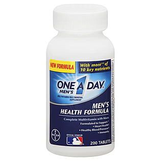 ONE A DAY  Mens Health Formula, Tablets, 200 tablets