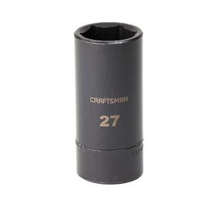 Craftsman  27mm Easy To Read Impact Socket, 6 pt. Deep, 1/2 in. drive