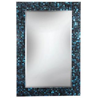 Kenroy Home Morgen 42 in. H x 28 in. W Multi Colored Mosaic Wall Mirror 61006