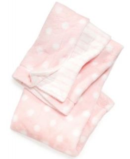 First Impressions Baby Boy or Girl Swirl Boa Blanket