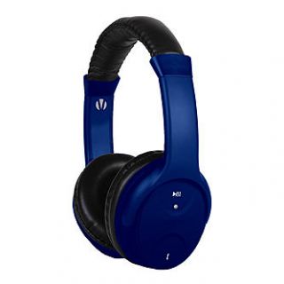 Vivitar V12909 Over Ear Bluetooth Headset   Blue   TVs & Electronics