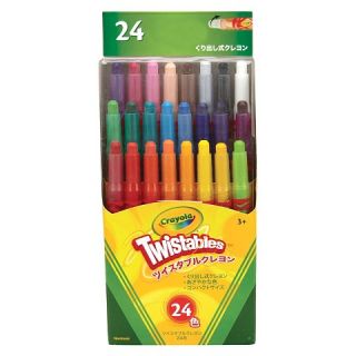 Crayola 24ct Twistable Crayons   Multicolor