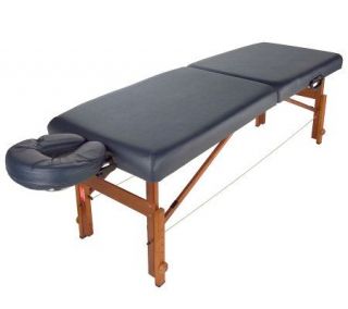 LifeGear Travel Lite Portable Massage Table with Video —