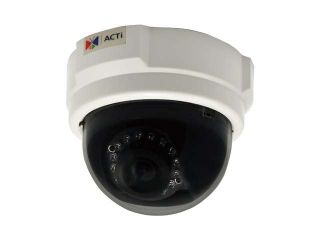 ACTi D55 RJ45 3MP Indoor Dome Camera with D/N, IR, Fixed Lens