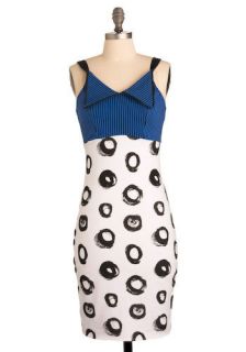 Spots and Stripes Forever Dress  Mod Retro Vintage Dresses