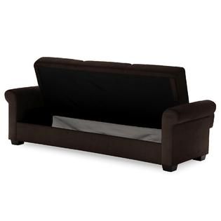 Serta Dream Tivoli Convertible Sofa Java   Home   Furniture   Living