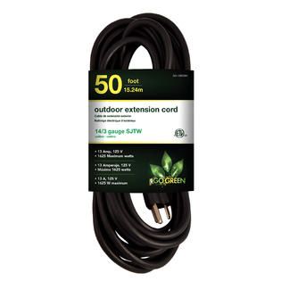 GoGreen Power Inc 14/3 50ft Heavy Duty Exension Cord   Tools