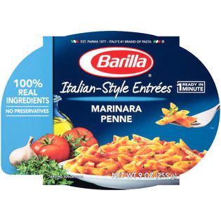 Barilla Italian Entrees Marinara Penne Pasta   Food & Grocery