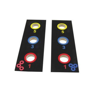 Triumph Sports USA 2 in 1 Bag Toss Tournament and 3 Hole Washer Toss