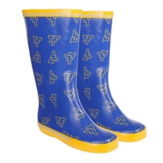 12 in. Rubber NCAA West Virginia University Team Boot Size 7 DISCONTINUED WVAU RB W07 AB100