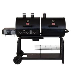 Char Griller Duo 3 Burner Propane Gas/Charcoal Grill 5050