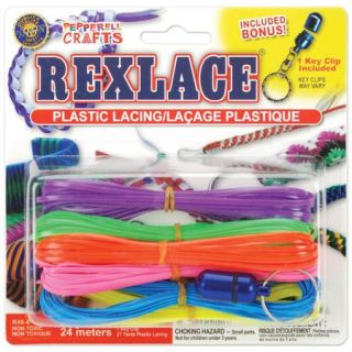 WMU 662156 Flex Rex Plastic Lacing 27 Yards Neon Secondaries