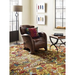 Drip and Splash Toffee Area Rug by Company C