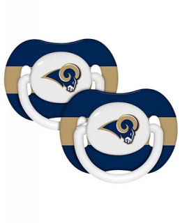 Baby Fanatics Los Angeles Rams 2 Pack Pacifiers   Sports Fan Shop By