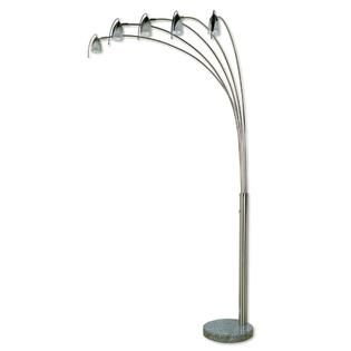 Ore  5 Adjustable Arms Arch Floor Lamp with Marble Base ENERGY STAR®