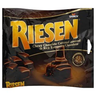 Riesen Caramel, Chewy, Chocolate Covered, 9 oz (255.2 g)   Food