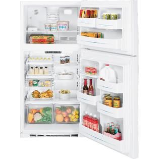 GE  21.7 cu. ft. Top Freezer Refrigerator   White ENERGY STAR®