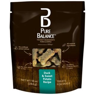 Pure Balance Duck and Sweet Potato Recipe Dog Treats, 10 oz