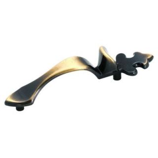 Amerock 3 in. Center Traditional Classic Antique English Colony Pitch Antique Brass Pull BP156AE