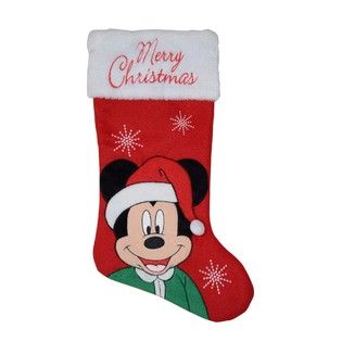 Disney 20In Mickey/Minnie Stockings   Seasonal   Christmas   Indoor