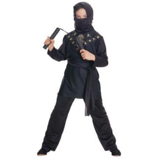 Rubie’s Costumes Black Ninja Child Costume R881037ML_M