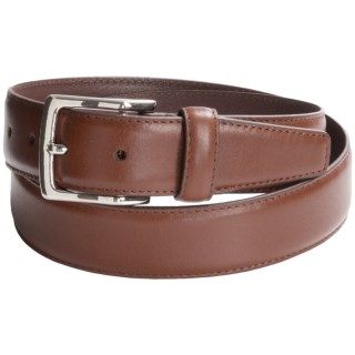 Ike Behar Soft Veg Tanned Stitched Belt (For Men) 9329K 64