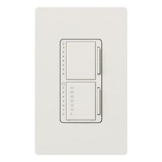 Lutron Maestro 300 Watt Single Pole Digital Dimmer and Timer Switch   White MA L3T251 WH