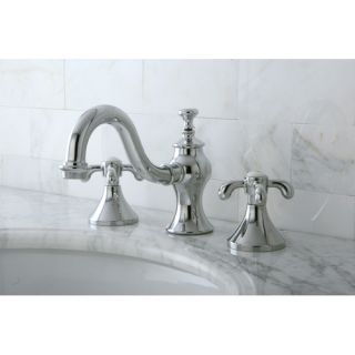 Kingston Brass French Country Double Handle Widespread Bathroom Faucet