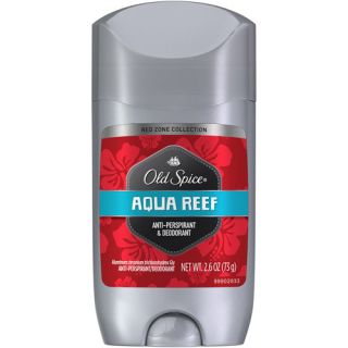 Old Spice Red Zone Aqua Reef Invisible Solid Deodorant, 2.6 oz