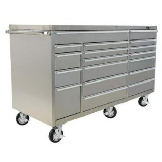 Viper Tool Storage PRO 72 in. 1 Drawer Cabinet with 304 Stainless Steel VP7218SS