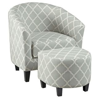 Tower Accent Chair Light Grey   Right 2 Home