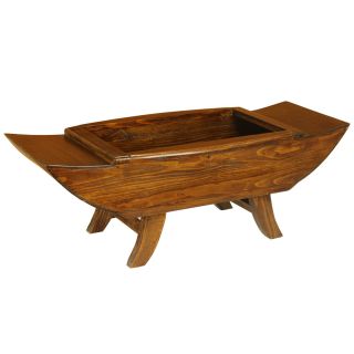 Boat shaped Decorative Wood Footed Bowl   Shopping   Great